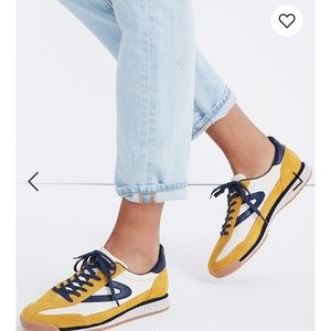 Lemon Suede Tretorns limited edition